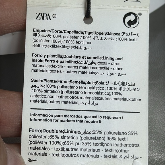 (H3) ZARA Asymmetrical pointed heels in satin nude, size 40/9 USA - Picture 10 of 11